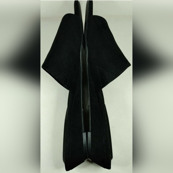 WOMANS APT.9 BLACK SLIP ON SIZE 9M - Picture 3 of 6